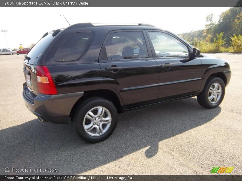 Black Cherry / Beige 2006 Kia Sportage LX V6