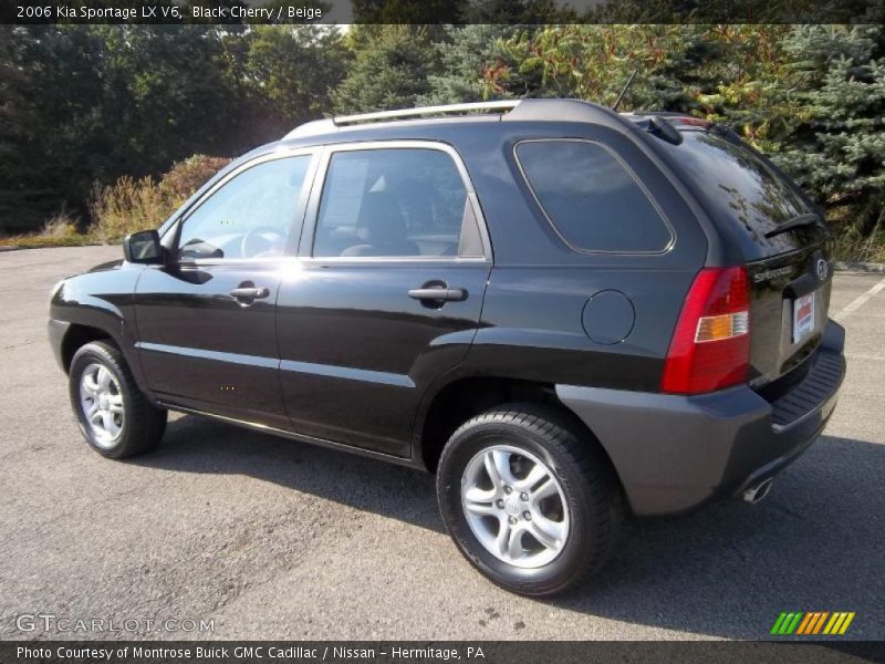 Black Cherry / Beige 2006 Kia Sportage LX V6