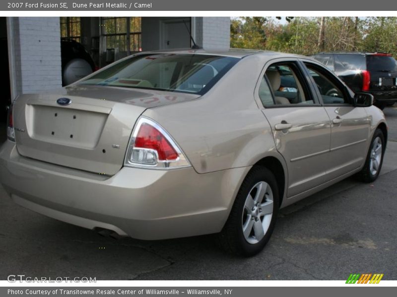 Dune Pearl Metallic / Camel 2007 Ford Fusion SE