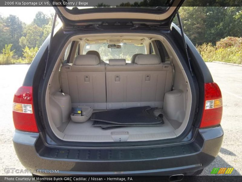 Black Cherry / Beige 2006 Kia Sportage LX V6