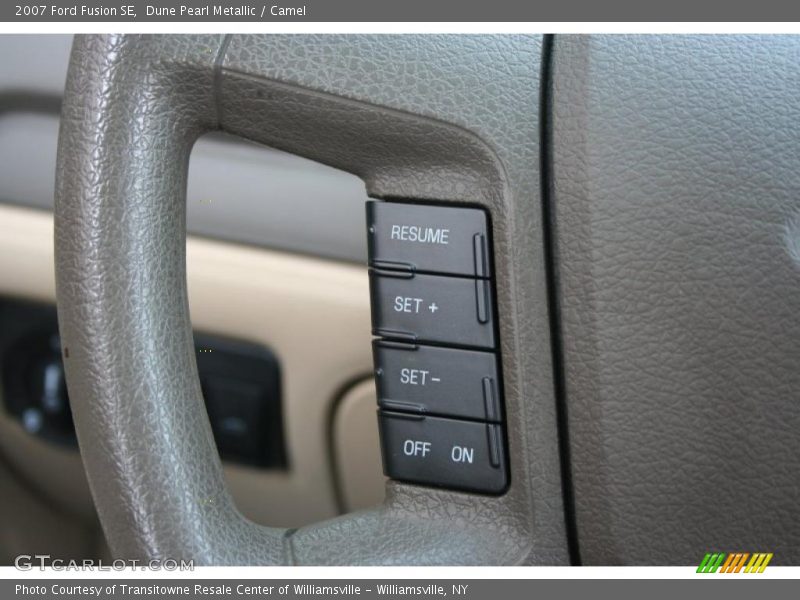 Dune Pearl Metallic / Camel 2007 Ford Fusion SE