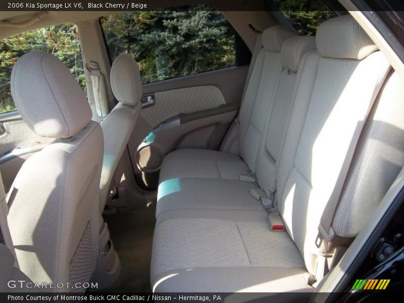 Black Cherry / Beige 2006 Kia Sportage LX V6