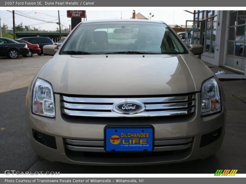 Dune Pearl Metallic / Camel 2007 Ford Fusion SE