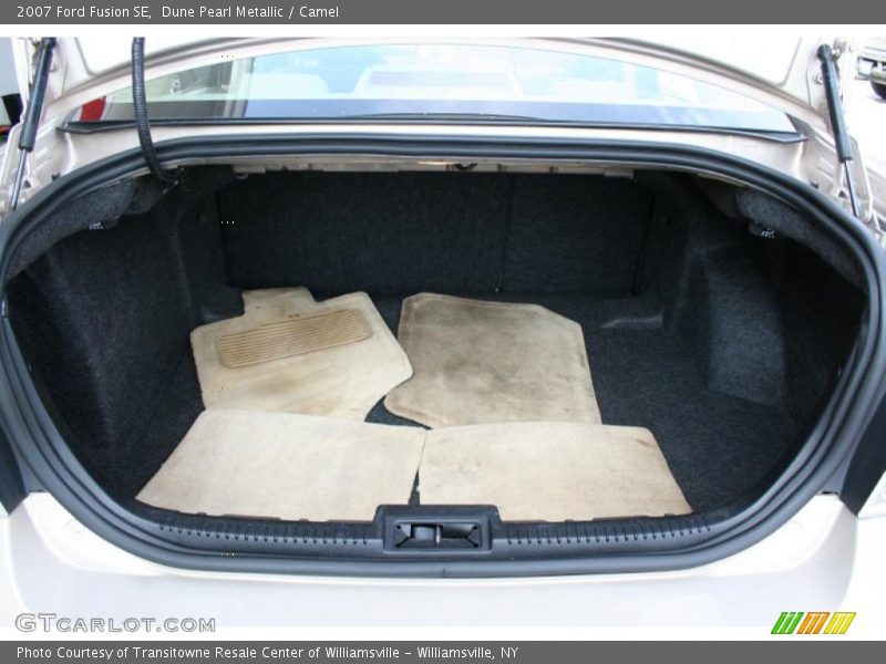 Dune Pearl Metallic / Camel 2007 Ford Fusion SE