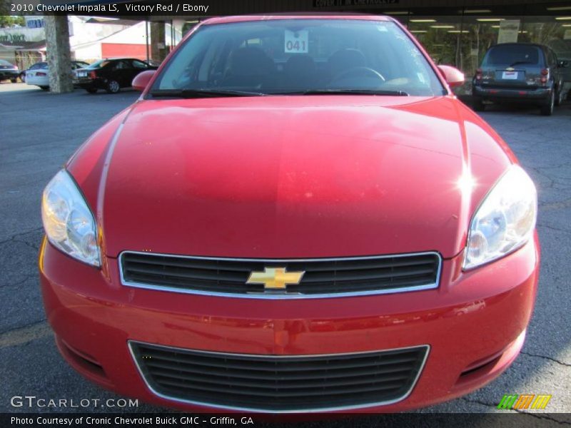 Victory Red / Ebony 2010 Chevrolet Impala LS