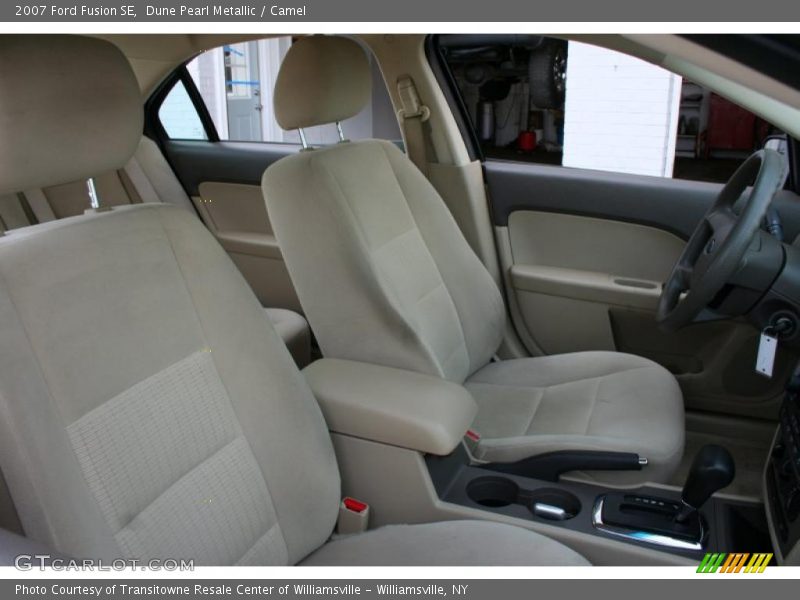 Dune Pearl Metallic / Camel 2007 Ford Fusion SE