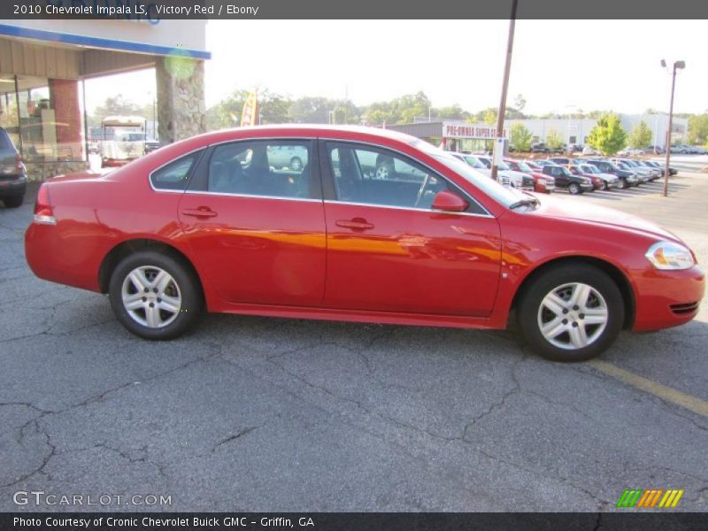 Victory Red / Ebony 2010 Chevrolet Impala LS