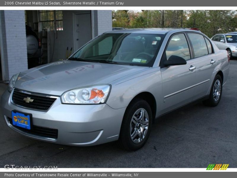 Silverstone Metallic / Titanium Gray 2006 Chevrolet Malibu LS Sedan