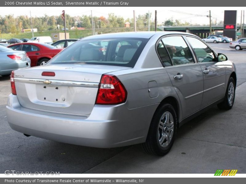 Silverstone Metallic / Titanium Gray 2006 Chevrolet Malibu LS Sedan