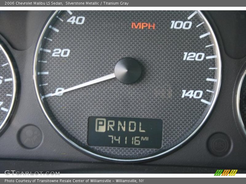 Silverstone Metallic / Titanium Gray 2006 Chevrolet Malibu LS Sedan