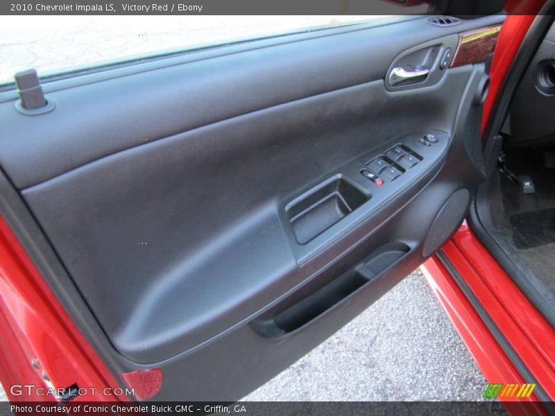 Victory Red / Ebony 2010 Chevrolet Impala LS