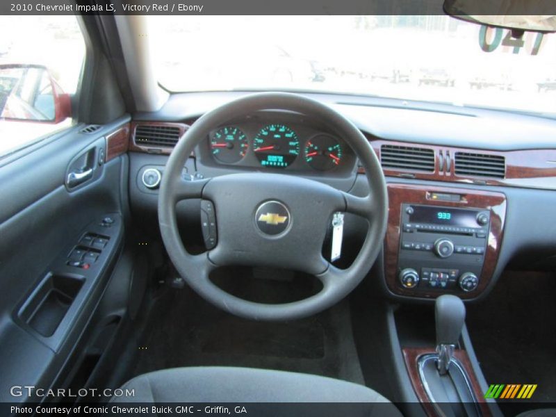 Victory Red / Ebony 2010 Chevrolet Impala LS