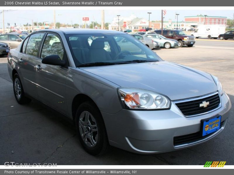 Silverstone Metallic / Titanium Gray 2006 Chevrolet Malibu LS Sedan