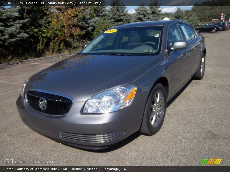 Sharkskin Gray / Titanium Gray 2007 Buick Lucerne CXL