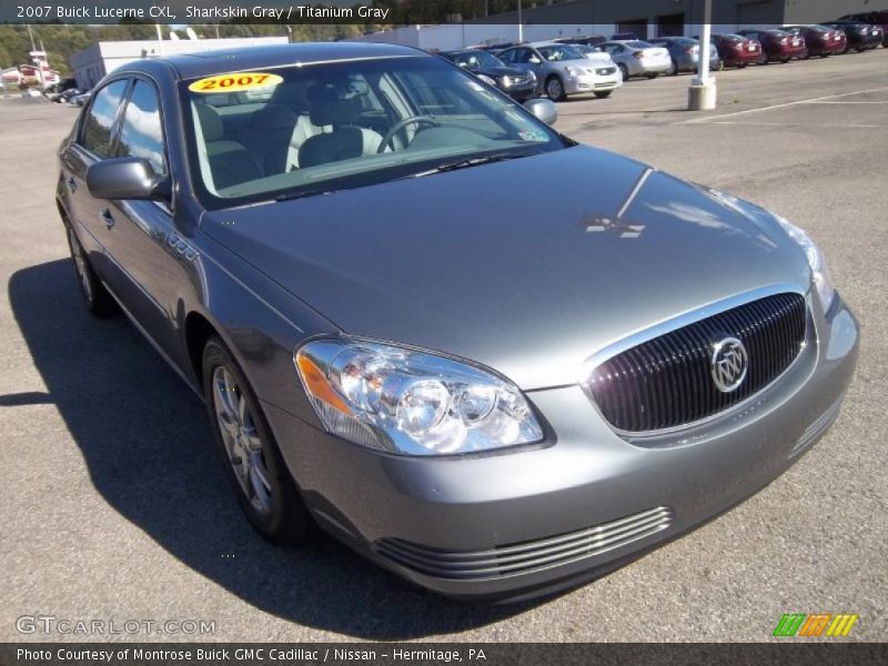 Sharkskin Gray / Titanium Gray 2007 Buick Lucerne CXL