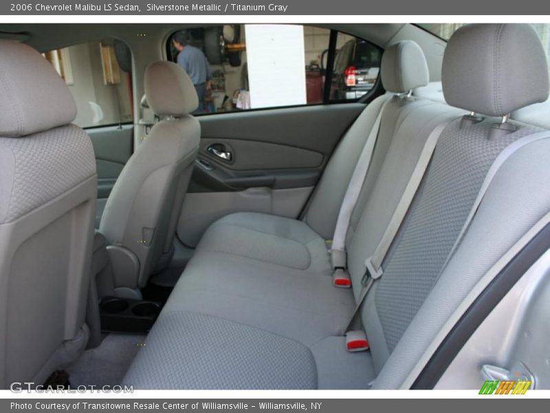 Silverstone Metallic / Titanium Gray 2006 Chevrolet Malibu LS Sedan