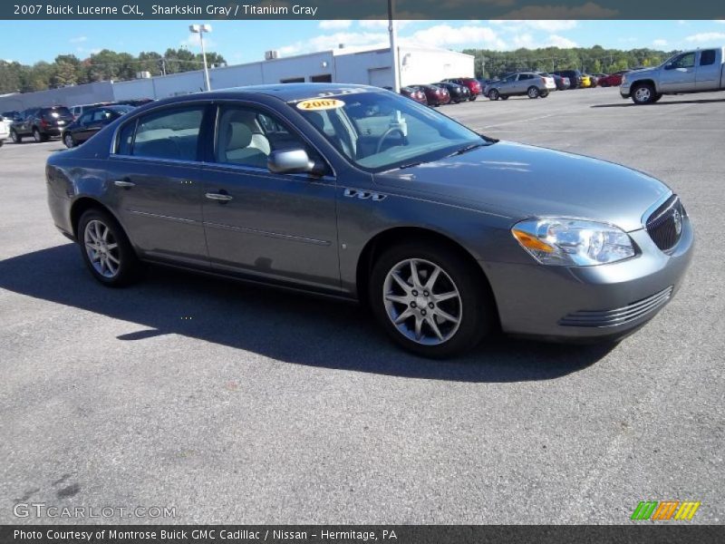Sharkskin Gray / Titanium Gray 2007 Buick Lucerne CXL