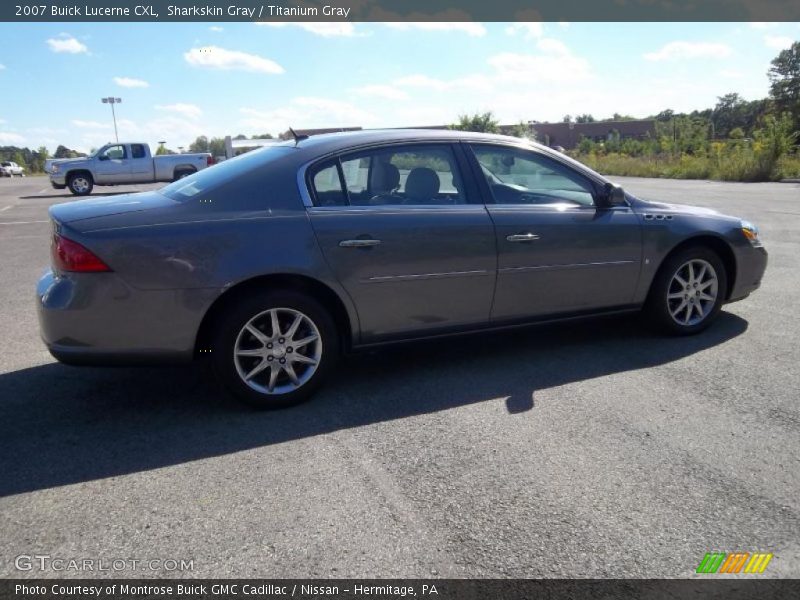 Sharkskin Gray / Titanium Gray 2007 Buick Lucerne CXL