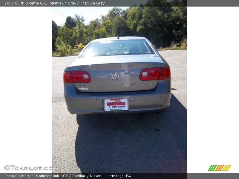 Sharkskin Gray / Titanium Gray 2007 Buick Lucerne CXL