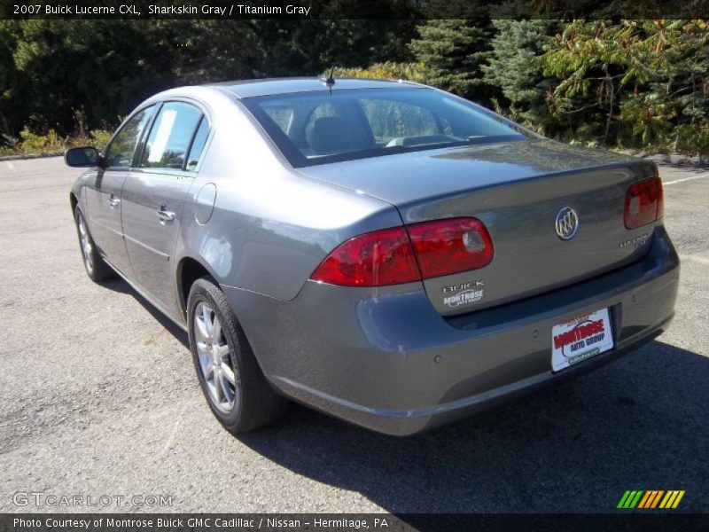 Sharkskin Gray / Titanium Gray 2007 Buick Lucerne CXL