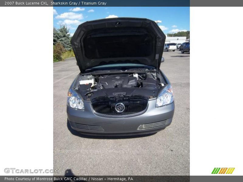 Sharkskin Gray / Titanium Gray 2007 Buick Lucerne CXL