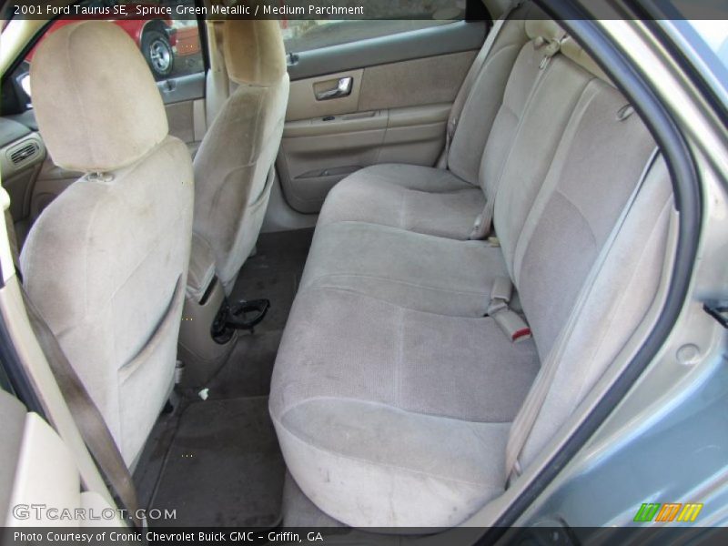 Spruce Green Metallic / Medium Parchment 2001 Ford Taurus SE
