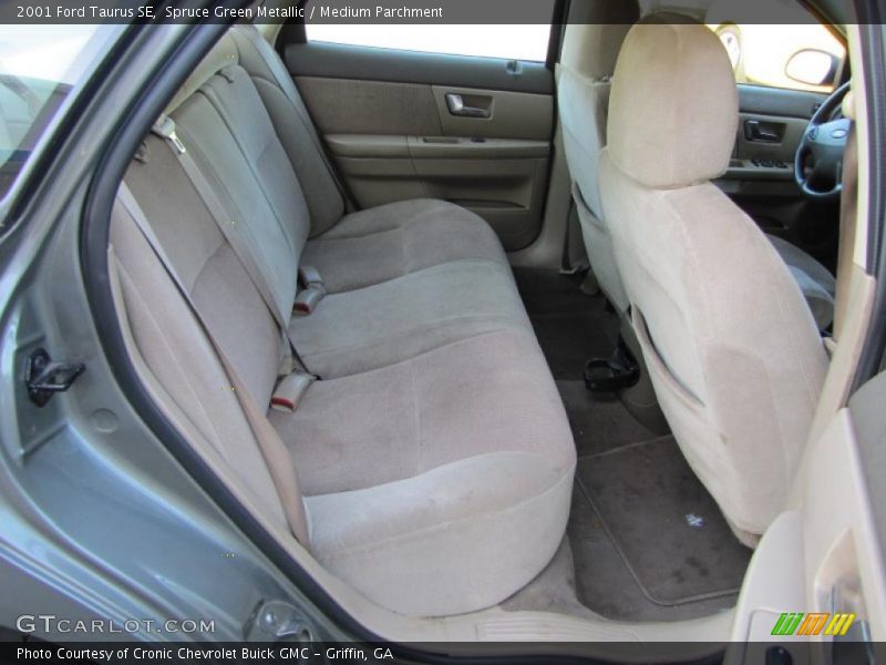 Spruce Green Metallic / Medium Parchment 2001 Ford Taurus SE