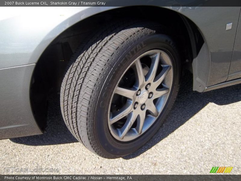 Sharkskin Gray / Titanium Gray 2007 Buick Lucerne CXL