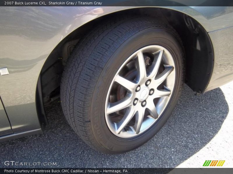 Sharkskin Gray / Titanium Gray 2007 Buick Lucerne CXL