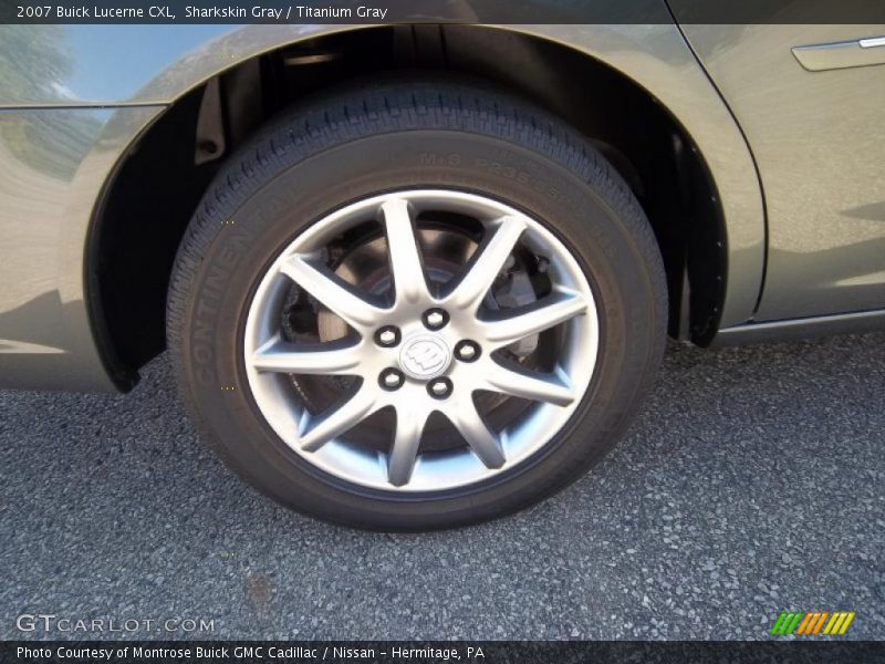 Sharkskin Gray / Titanium Gray 2007 Buick Lucerne CXL