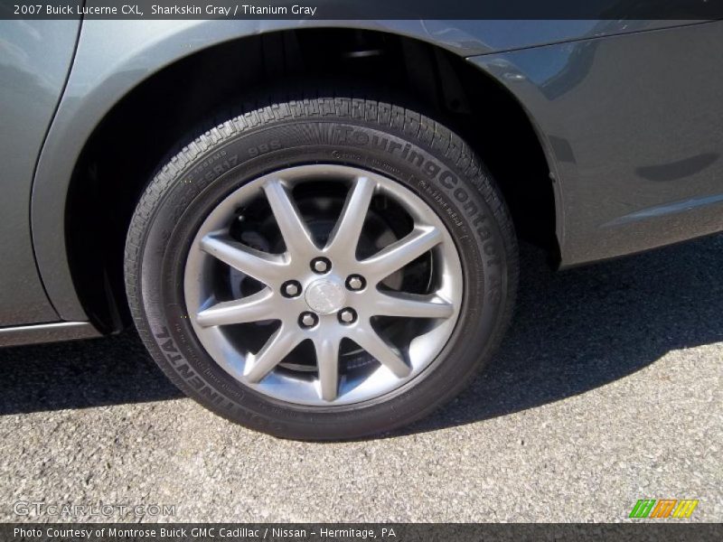 Sharkskin Gray / Titanium Gray 2007 Buick Lucerne CXL