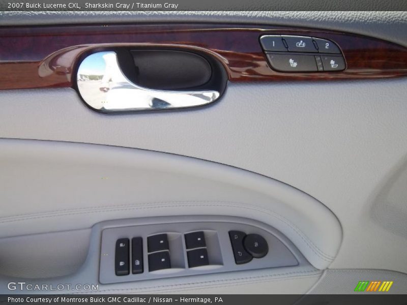 Sharkskin Gray / Titanium Gray 2007 Buick Lucerne CXL