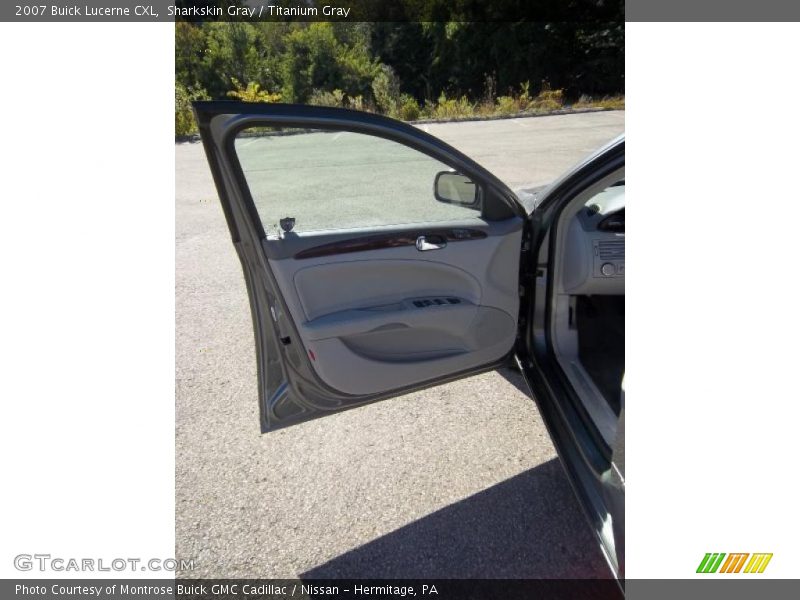 Sharkskin Gray / Titanium Gray 2007 Buick Lucerne CXL