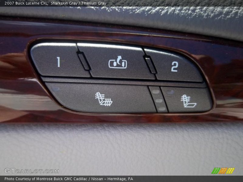Sharkskin Gray / Titanium Gray 2007 Buick Lucerne CXL