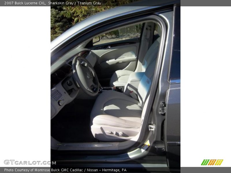 Sharkskin Gray / Titanium Gray 2007 Buick Lucerne CXL