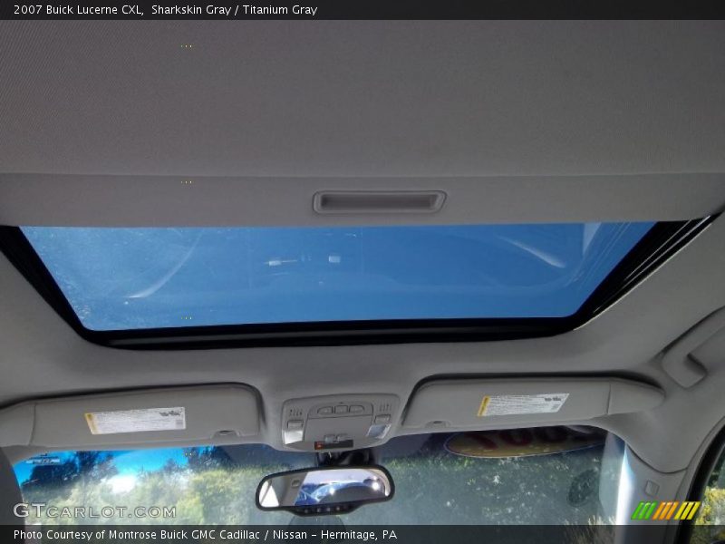 Sharkskin Gray / Titanium Gray 2007 Buick Lucerne CXL