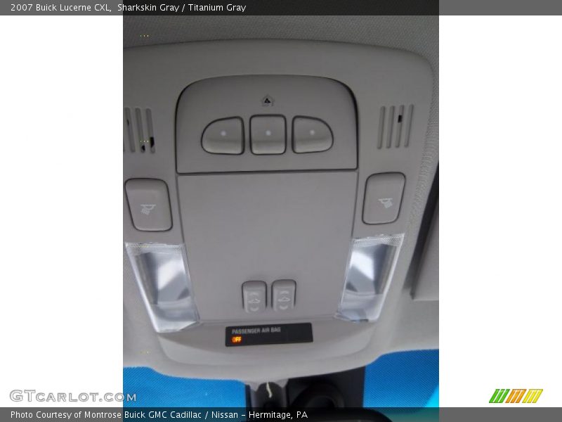 Sharkskin Gray / Titanium Gray 2007 Buick Lucerne CXL