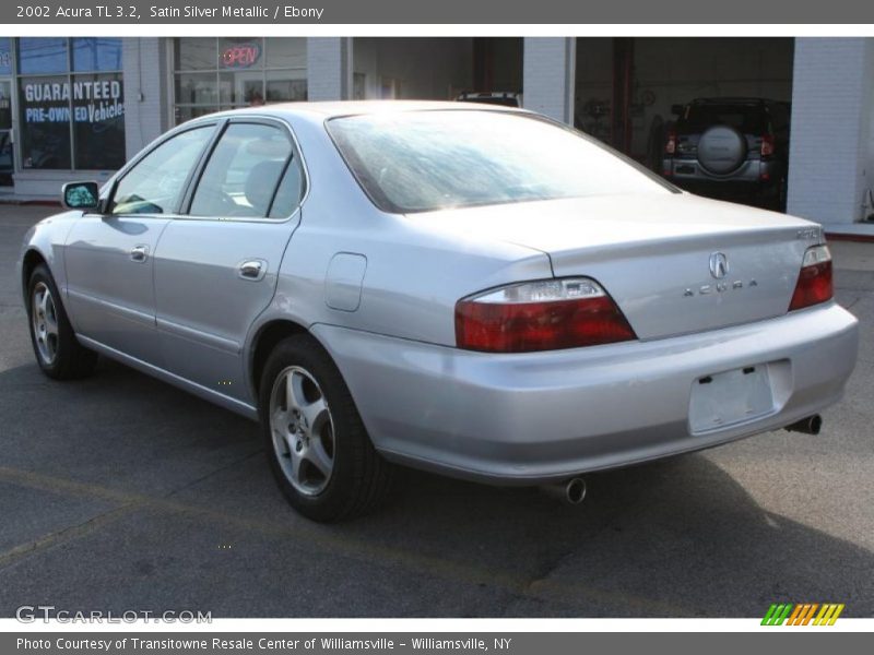 Satin Silver Metallic / Ebony 2002 Acura TL 3.2