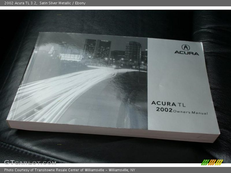 Satin Silver Metallic / Ebony 2002 Acura TL 3.2
