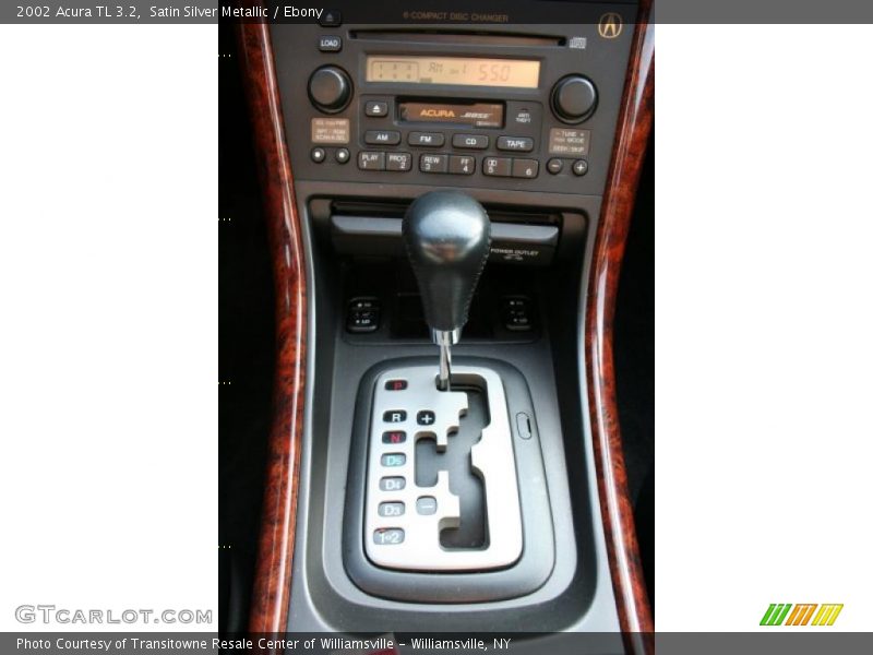 Satin Silver Metallic / Ebony 2002 Acura TL 3.2