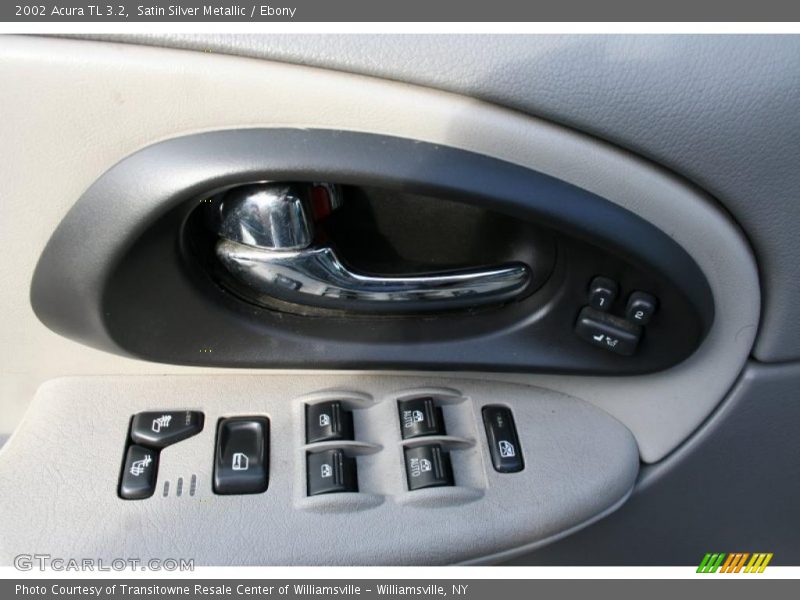 Satin Silver Metallic / Ebony 2002 Acura TL 3.2
