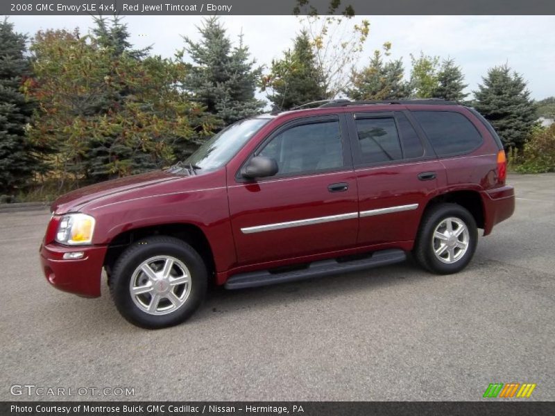 Red Jewel Tintcoat / Ebony 2008 GMC Envoy SLE 4x4