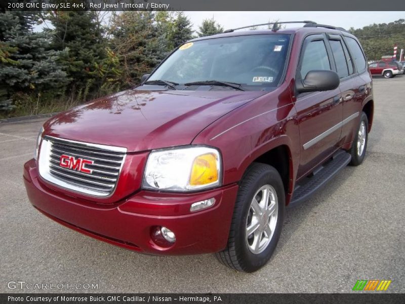 Red Jewel Tintcoat / Ebony 2008 GMC Envoy SLE 4x4