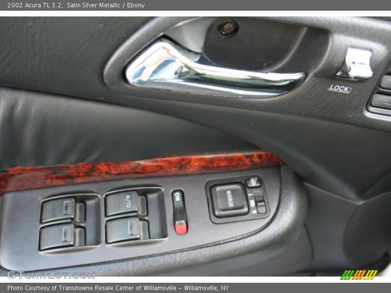 Satin Silver Metallic / Ebony 2002 Acura TL 3.2
