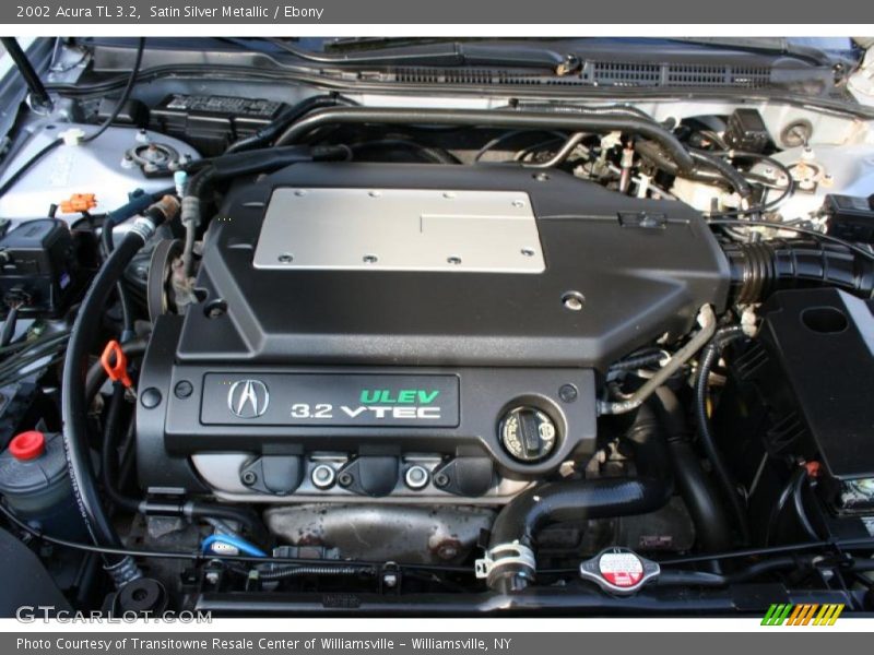Satin Silver Metallic / Ebony 2002 Acura TL 3.2