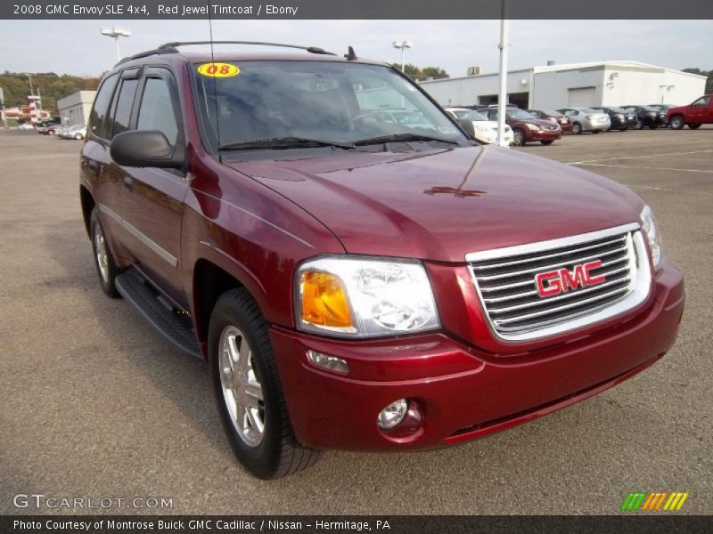 Red Jewel Tintcoat / Ebony 2008 GMC Envoy SLE 4x4