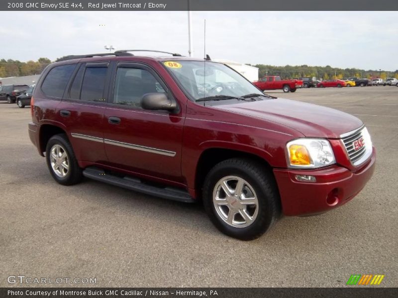 Red Jewel Tintcoat / Ebony 2008 GMC Envoy SLE 4x4