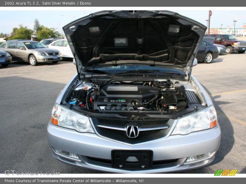 Satin Silver Metallic / Ebony 2002 Acura TL 3.2