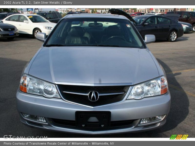 Satin Silver Metallic / Ebony 2002 Acura TL 3.2