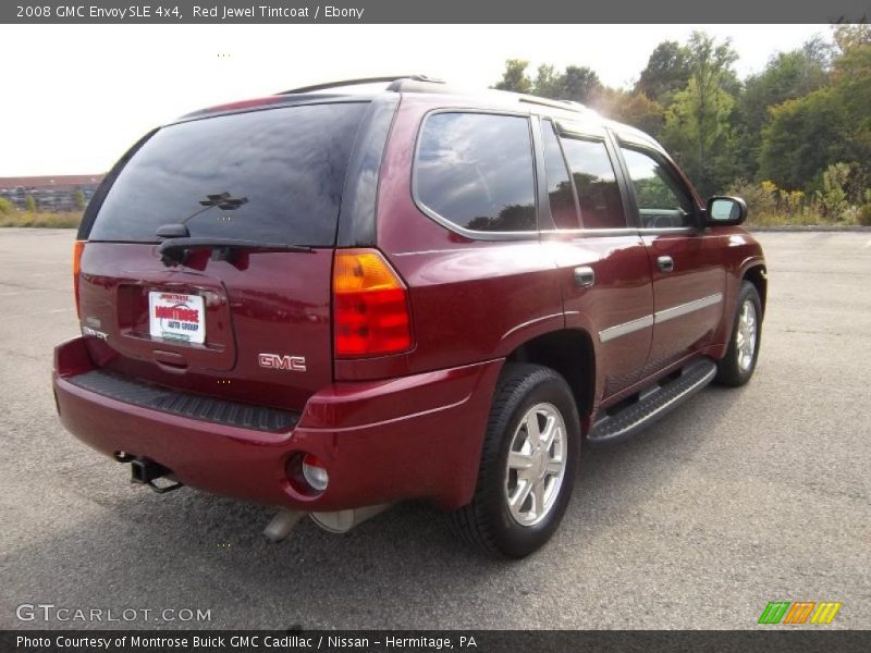 Red Jewel Tintcoat / Ebony 2008 GMC Envoy SLE 4x4